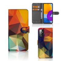 Samsung Galaxy M52 Book Case Polygon Color - thumbnail