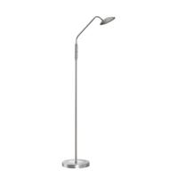 Fischer & Honsel 1-lichts leeslamp Tallri nikkel dimbaar 40486 - thumbnail