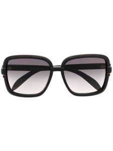 Gucci Eyewear lunettes de soleil à monture oversize - Noir