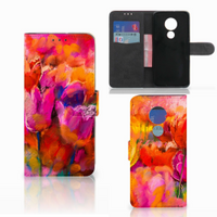 Hoesje Motorola Moto G7 Power Tulips - thumbnail