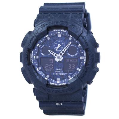 Casio G-SHOCK Standard Analoog-Digitale Horloge GA-100CG-2A - Blauw