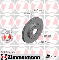 Remschijf Coat Z 230236720 - thumbnail