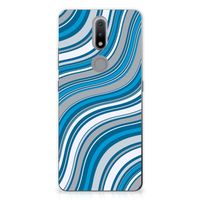 Nokia 2.4 TPU bumper Waves Blue - thumbnail