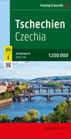 Wegenkaart - landkaart Tsjechië - Tschechische Republik | Freytag & Be