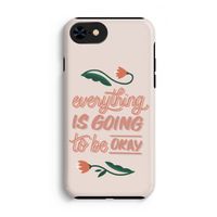 Optimistic flower girl: iPhone 8 Tough Case - thumbnail