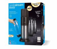 SodaStream DUO Zwart, Roestvrijstaal