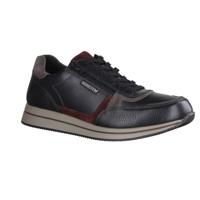 Mephisto - Sluiting sneaker Gilford zwart textiel - hakhoogte ritssluiting veters - 1,5, zwart, 44 EU