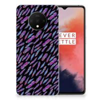 OnePlus 7T TPU bumper Feathers Color