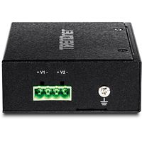 Trendnet TI-SG104 network splitter Zwart Power over Ethernet (PoE) - thumbnail