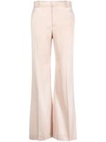 Chloé High waist flared broek - Roze