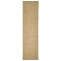 vidaXL Sisalmat voor krabpaal 80x300 cm