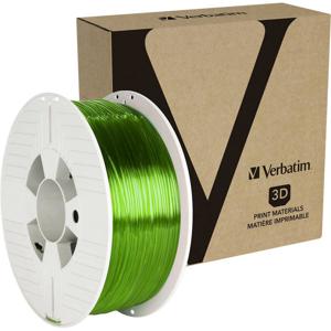 Verbatim 55057 3D-printmateriaal Polyethyleentereftalaatglycol (PETG) Groen, Transparant 1 kg