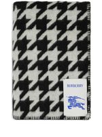 Burberry couverture à motif pied-de-poule - Noir - thumbnail