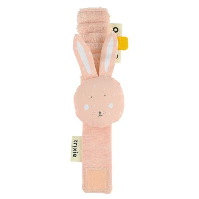 Trixie polsrammelaar Mrs. Rabbit 19 x 6 cm roze
