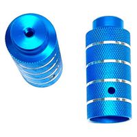 Hzb Hzb freestyle asverlengers/pegs 110 mm blauw set 2 stuks - thumbnail