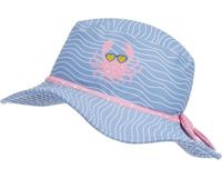 Playshoes zonnehoed Krab Blauw Roze Maat