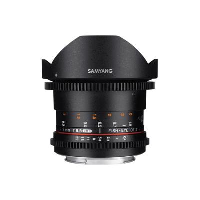 Samyang 8mm T3.8 VDSLR UMC Fish-Eye CS II Lens for Nikon F Mount - Samyang 8mm T3.8 VDSLR UMC Fish-Eye CS II Lens for Nikon F Mount -