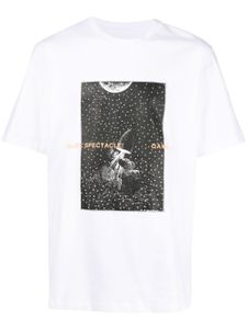 OAMC t-shirt Orbital imprimé - Blanc