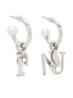 Sunnei boucles d'oreilles pendantes en métal - Argent - thumbnail