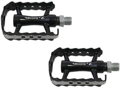 Pedaalset Tecora allround aluminium zwart met industrielagers