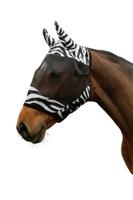Kerbl Vliegenmasker Zebra met oorbescherming 326113