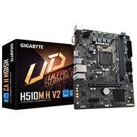 Gigabyte H510M H V2 moederbord Intel H510 Express LGA 1200 micro ATX - thumbnail