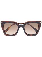 Jimmy Choo Eyewear lunettes de soleil Ciagras - Marron