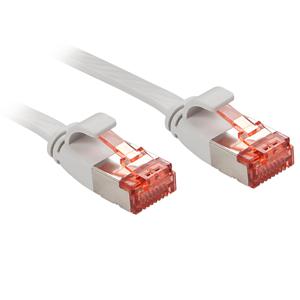 LINDY 47552 RJ45 Netwerkkabel, patchkabel CAT 6 U/FTP 2.00 m Grijs 1 stuk(s)