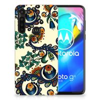 Siliconen Hoesje Motorola Moto G8 Power Barok Flower - thumbnail