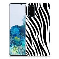 Samsung Galaxy S20 Plus TPU Hoesje Zebra - thumbnail