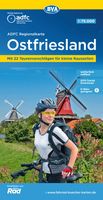 Fietskaart ADFC Regionalkarte Ostfriesland | BVA BikeMedia - thumbnail