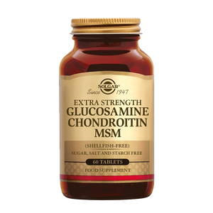 Solgar Glucosamine Chondroitin MSM gewrichtsbeschermend middel 60 stuk(s) Inwendig gebruik Tablet