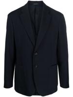 Giorgio Armani Blazer met gekerfde revers - Blauw