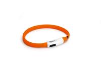 Beeztees Safety Gear Catini - Kattenhalsband - Oranje - 35 Cm