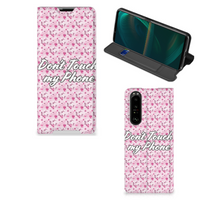 Sony Xperia 5 III Design Case Flowers Pink DTMP - thumbnail