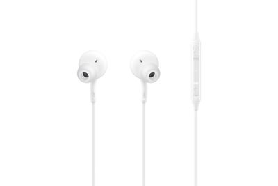Samsung EO-IC100BWEGEU In Ear oordopjes Kabel Stereo Wit Volumeregeling, Microfoon uitschakelbaar (mute)