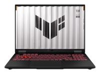 ASUS TUF Gaming A16 FA608WI-RL014W AMD Ryzen AI 9 HX 370 Laptop 40,6 cm (16") WUXGA 32 GB LPDDR5x-SDRAM 1 TB SSD NVIDIA GeForce RTX 4070 Wi-Fi 6E (802.11ax) Windows 11 Home Zwart, Grijs