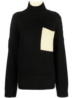 JW Anderson pull à col roulé - Noir