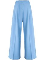 Dorothee Schumacher pantalon palazzo à détails plissés - Bleu