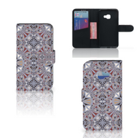 Samsung Galaxy Xcover 4 | Xcover 4s Bookcase Flower Tiles