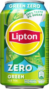 Lipton Ice Tea Green Zero, blik van 33 cl, pak van 24 stuks