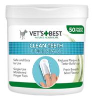 Vets best Vets best clean teeth finger pads - thumbnail