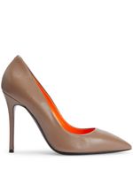 Giuseppe Zanotti escarpins Lucrezia 105 mm en cuir - Gris