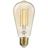 Brennenstuhl 1294870272 LED-lamp Energielabel: F (A - G) E27 4.9 W Goud - thumbnail