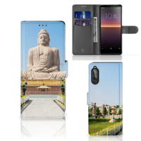 Sony Xperia 10 II Flip Cover Boeddha