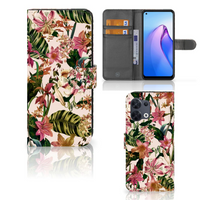 OPPO Reno8 Hoesje Flowers