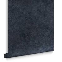 Graham & Brown - Vliesbehang - Texture Plain Midnight - 10mx52cm