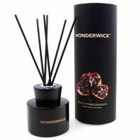 Wonderwick geurstokjes Black Pomegranate zwart