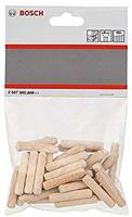 Bosch Professional geribbelde houten pluggen (40 stuks, Ø 8 mm)