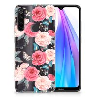 Xiaomi Redmi Note 8T TPU Case Butterfly Roses